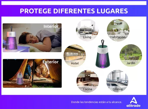 Lámpara AntiMosquitos Pro