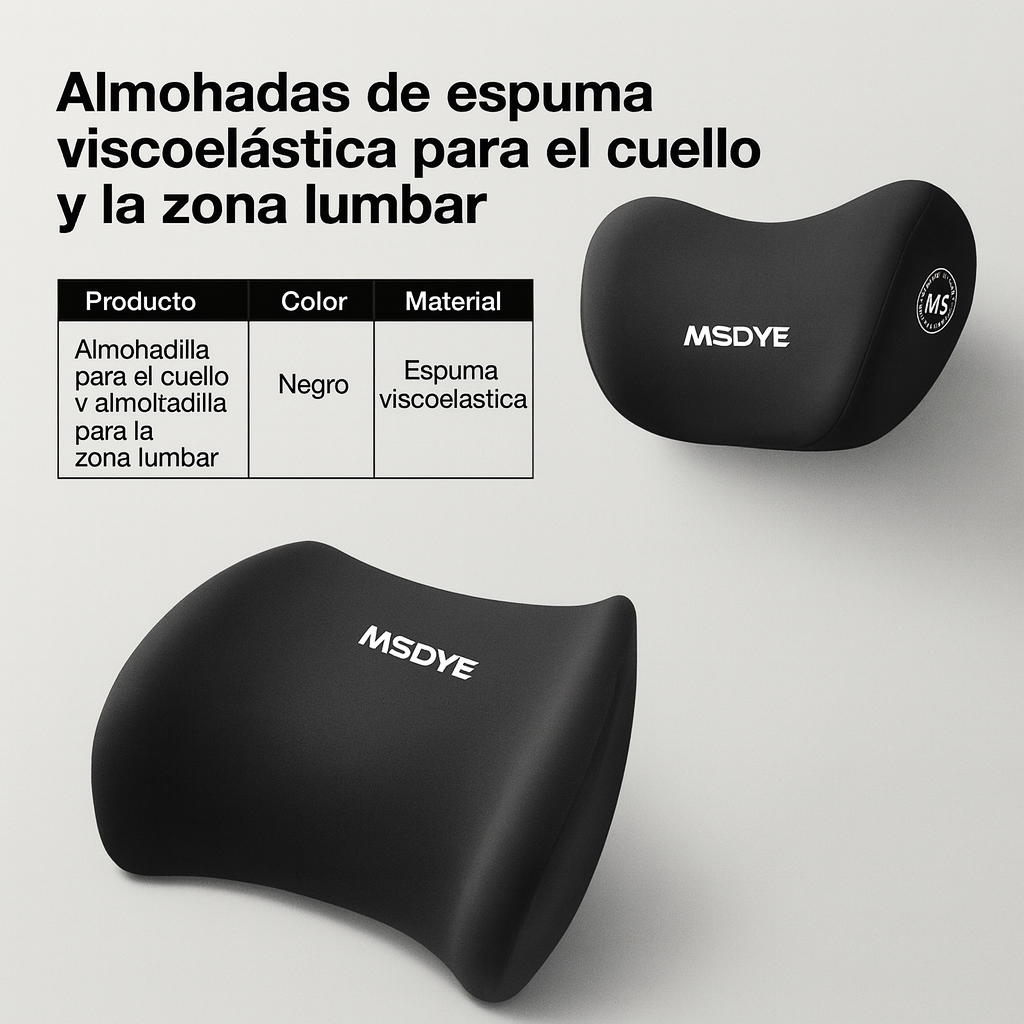 ConfortMax Auto™ - Máximo confort lumbar mientras conduces.
