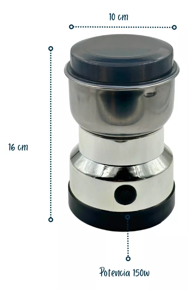 MOLINO ELÉCTRICO PARA CAFÉ Y ESPECIAS – RÁPIDO Y SEGURO