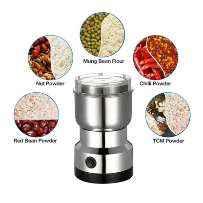 MOLINO ELÉCTRICO PARA CAFÉ Y ESPECIAS –  RÁPIDO Y SEGURO