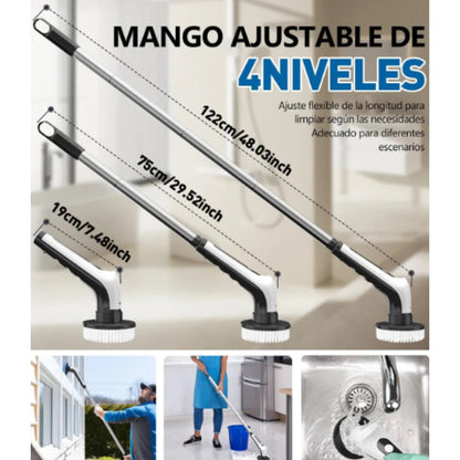 PowerClean - Cepillo Giratorio 9 en 1